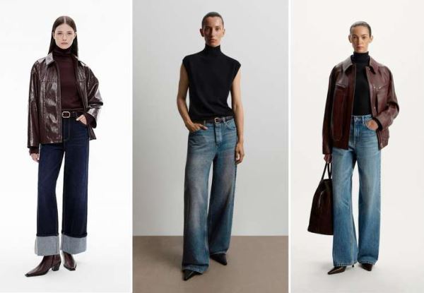 Широкие джинсы 2025: как они делают любой образ современным