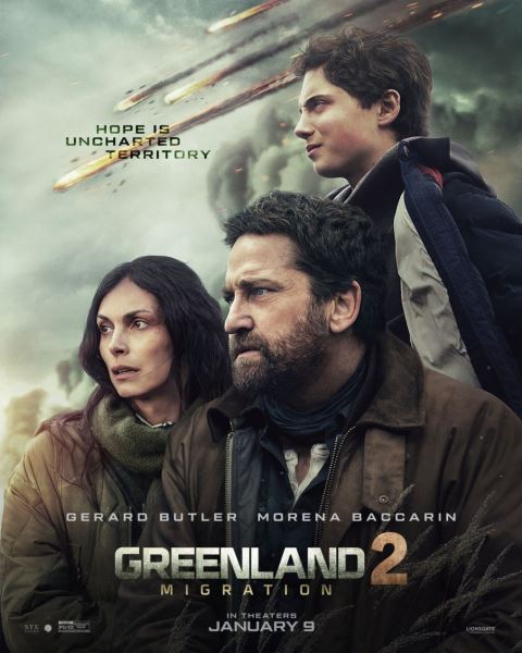 Появился новый постер фильма «Гренландия: Миграция»