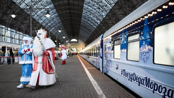 Поезд Деда Мороза стартует 19 ноября из Владивостока и посетит свыше 70 городов