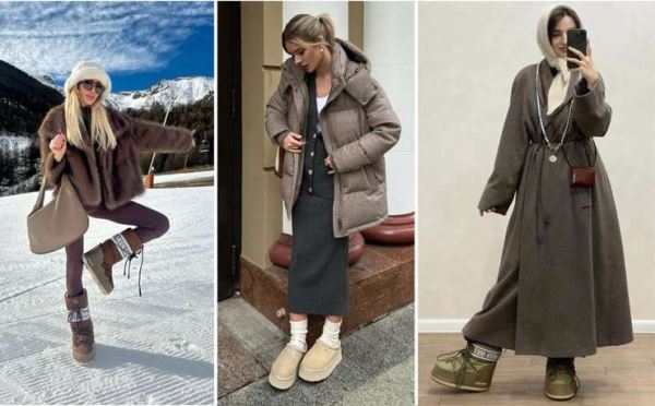 Угги, дутики, moon boots: как носить теплую обувь и выглядеть аккуратно