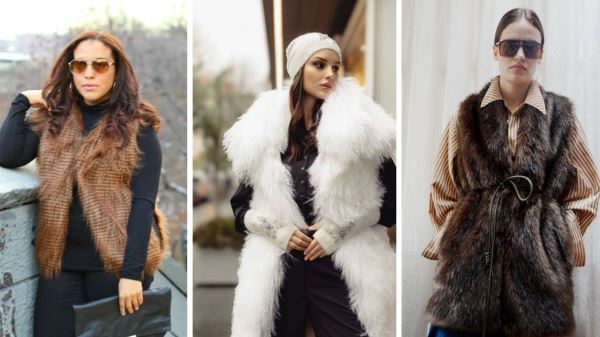 Меховые жилетки опять в тренде: какие выбрать и как носить осенью и зимой