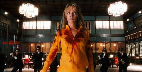 Стильный постер единого фильма «Убить Билла» Квентина Тарантино — выход 5 декабря